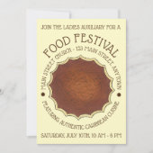 Gizzada Jamaican Caribbean Coconut Custard Tart Kaart (Voorkant)