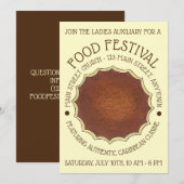 Gizzada Jamaican Caribbean Coconut Custard Tart Kaart (Voorkant / Achterkant)