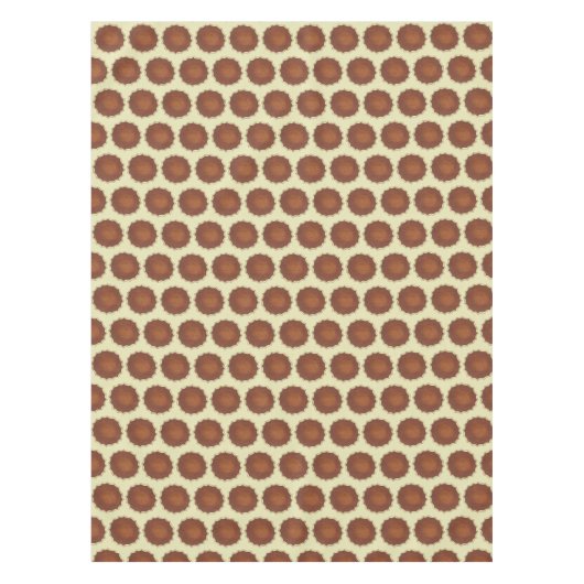 Gizzada Jamaican Caribbean Coconut Custard Tart Tafelkleed (Voorkant)