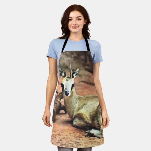 Gizzelle Schort (Gedragen)