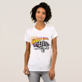 Gizzle Hopper-dames Twofer Sheer (gemonteerd) T-shirt (Voorkant volledig)