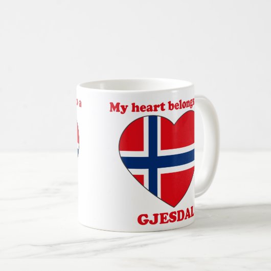 Gjesdal Koffiemok (Voorkant rechts)