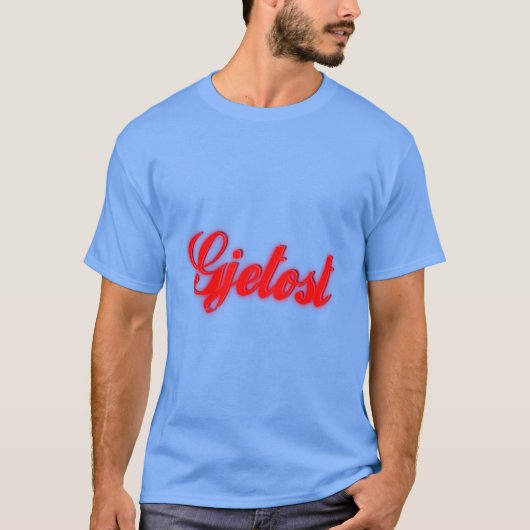 Gjetost T-shirt (Voorkant)