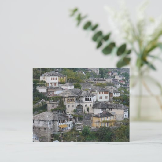 Gjirokaster, Albanië Briefkaart (Staand voorkant)