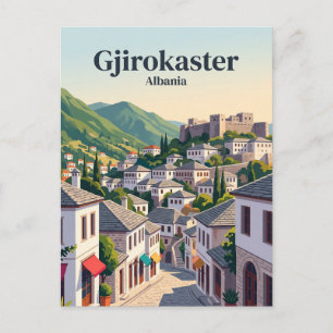 Gjirokaster, Albanië Briefkaart