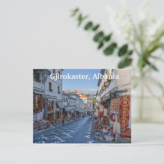 Gjirokaster, Albanië Briefkaart (Staand voorkant)