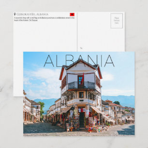 Gjirokastër, Albanië Reisansichtkaart Briefkaart