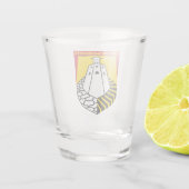 Gjirokastër shot glas (Achterkant)