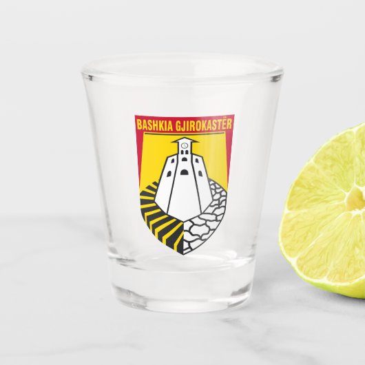 Gjirokastër shot glas (Voorkant)