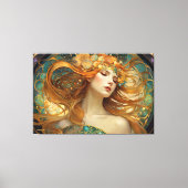 GK_24006, Art Nouveau stijl Canvas Afdruk (Voorkant)