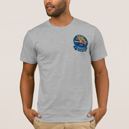GK AWACS t-shirt voor borstkanker (Voorkant)