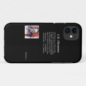 GK Chesterton & Napoleon van iPhone 5/5s Hoesje (Achterkant (horizontaal))