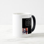 GK Chesterton & Open Book Line Magische Mok (Voorkant rechts)