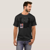 GK Chesterton & Openingsboeklijn T-shirt (Voorkant volledig)