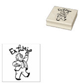 GKC Ex Libris Stamp Rubberstempel (Gestempeld)