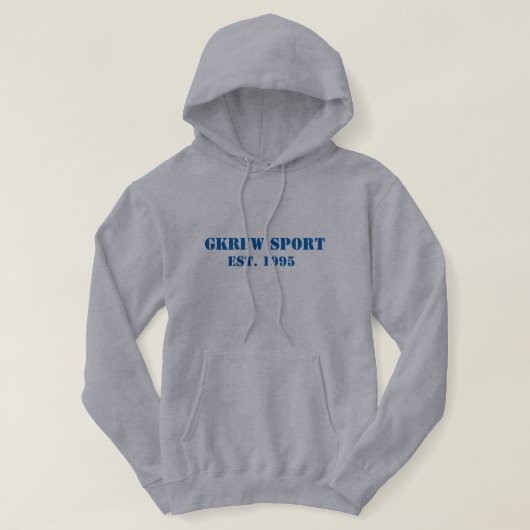 Gkrew Sport Apparel Hoodie (Design voorkant)