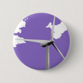 GKWF paars Ronde Button 5,7 Cm (Voorkant)