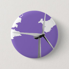 GKWF paars Ronde Button 5,7 Cm