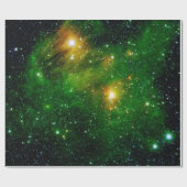 GL490 Green Gas Cloud Nebula - NASA Space Photo Cadeaupapier (Vlak)