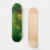 GL490 Green Gas Cloud Nebula - NASA Space Photo Persoonlijk Skateboard (Voorkant)