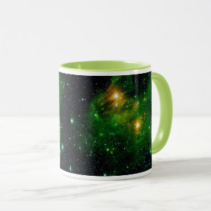 GL490 Groen Gaswolknevel - NASA ruimtefoto Mok