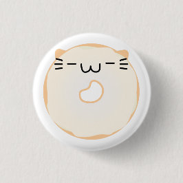 Glaasde Cat Donut Button