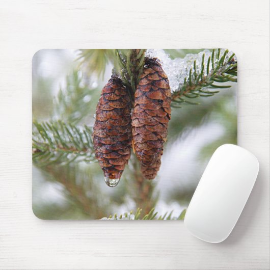 Glaasde Cones Muismat (Met muis)