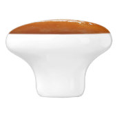 Glaasde donut keramische knop (Zijkant)