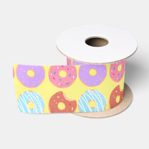 Glaastische donuts Aesthetisch Birthday Party Food Satijnen Lint