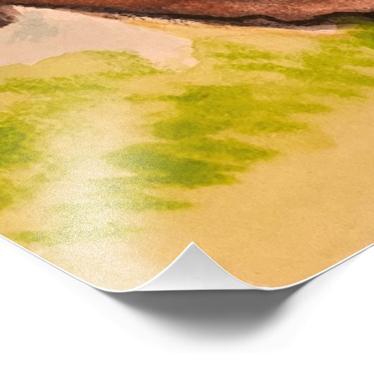 Glabelhammie Foto Afdruk (Hoek)