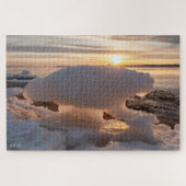 glace en forme d'ours legpuzzel (Horizontaal)