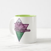 Glace Mountain | Bohemen Tweekleurige Koffiemok (Voorkant links)