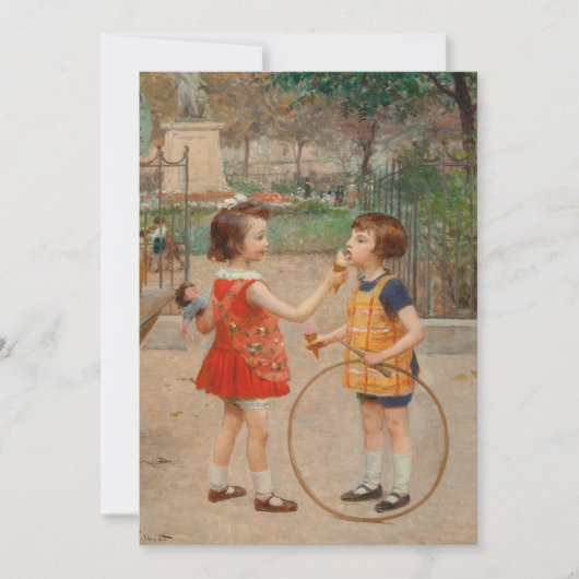 Glaces du Jour | Victor Gabriel Gilbert (Voorkant)