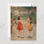 Glaces du Jour | Victor Gabriel Gilbert Briefkaart (Voorkant / Achterkant)