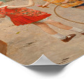 Glaces du Jour | Victor Gabriel Gilbert Poster (Hoek)