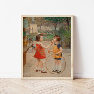 Glaces du Jour Victor Gabriel Gilbert Poster