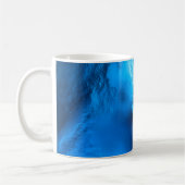 glaciaal blauwe drift koffiemok (Links)