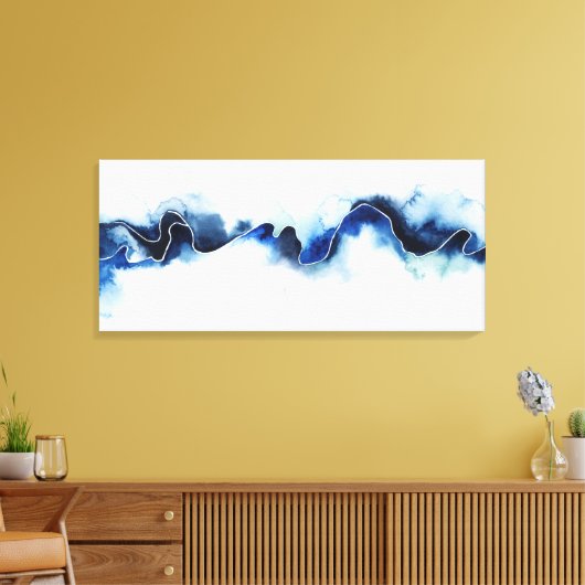 Glacial Break Canvas Afdruk (Insitu (Woonkamer))