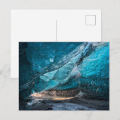 Glacial Cave | Nationaal park Vatnajoekull, IJslan Briefkaart (Voorkant / Achterkant)