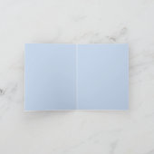 Glacial Crevasse Mont Blanc, France Christmas Card Feestdagen Kaart (Binnen)