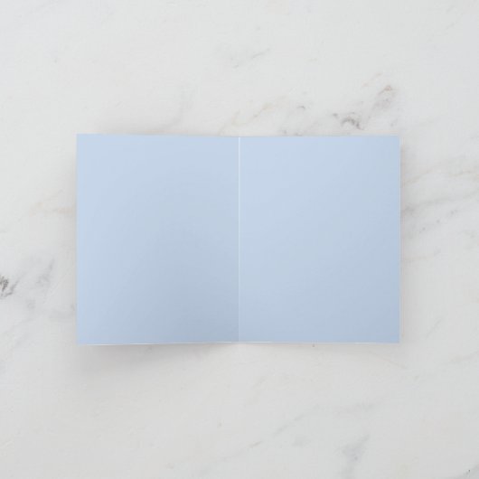 Glacial Crevasse Mont Blanc, France Christmas Card Feestdagen Kaart (Binnen)