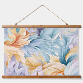 Glacial Flora Symphony Winter Botanical Hangend Wandkleed