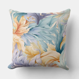 Glacial Flora Symphony Winter Botanical Kussen