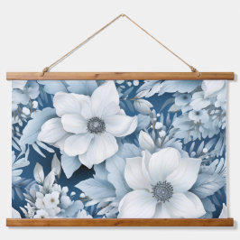 Glacial Garden Winter Botanical Hangend Wandkleed