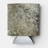 Glacial Ice Abstracte Natuur Textuur Blikjeskoeler (Voorkant)