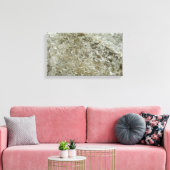 Glacial Ice Abstracte Natuur Textuur Canvas Afdruk (Insitu (Woonkamer))