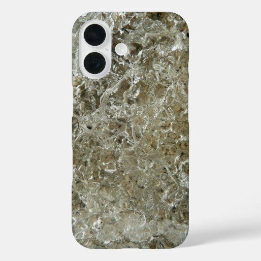 Glacial Ice Abstracte Natuur Textuur Case-Mate iPhone Case (Achterkant)