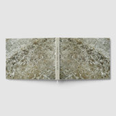 Glacial Ice Abstracte Natuur Textuur Gastenboek (Volledig)