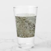 Glacial Ice Abstracte Natuur Textuur Glas (Achterkant)