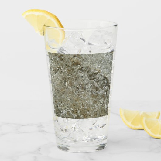 Glacial Ice Abstracte Natuur Textuur Glas (Voorkant ijs)